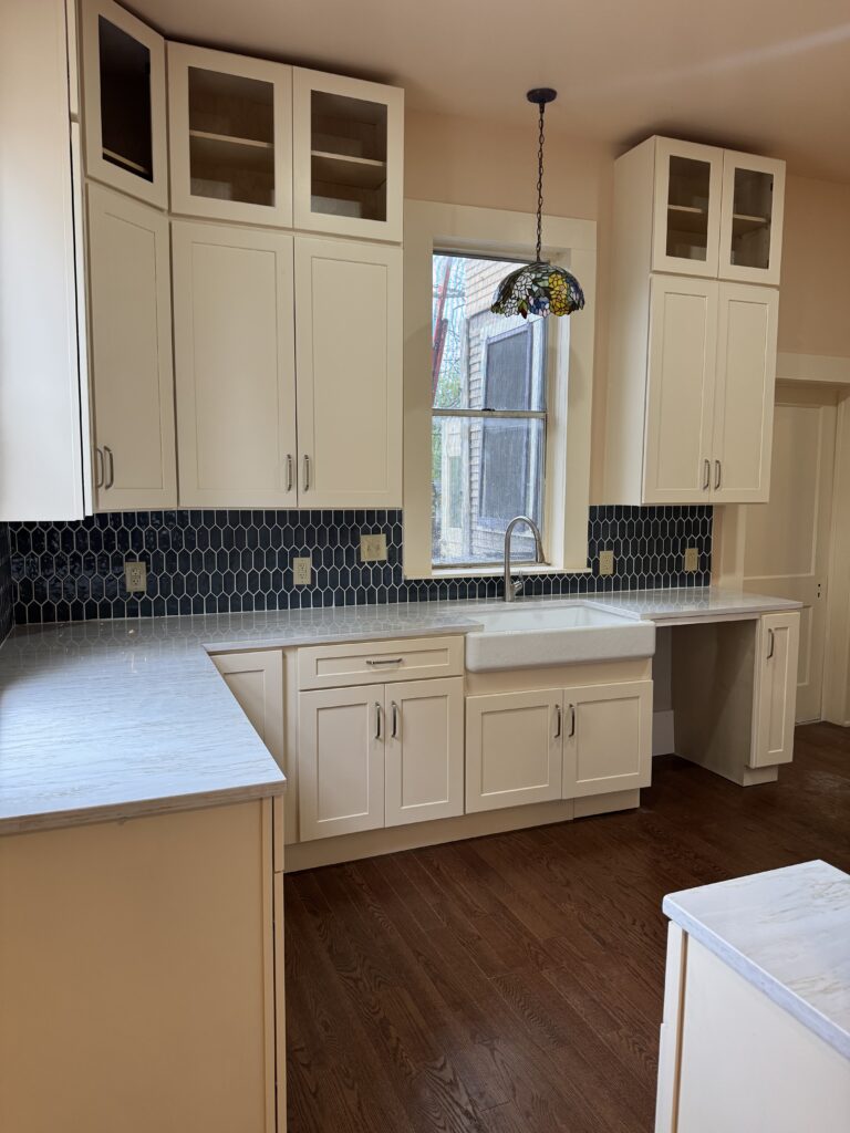 Magnolia Historical Home Insurance Restoration Fire Damage San Antonio 78212 kitchen cabinet after - GTex General Contracting