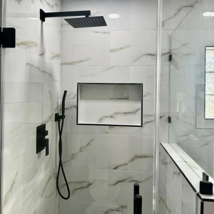 Two piece bathroom remodel in San Antonio - GTex General Contracting