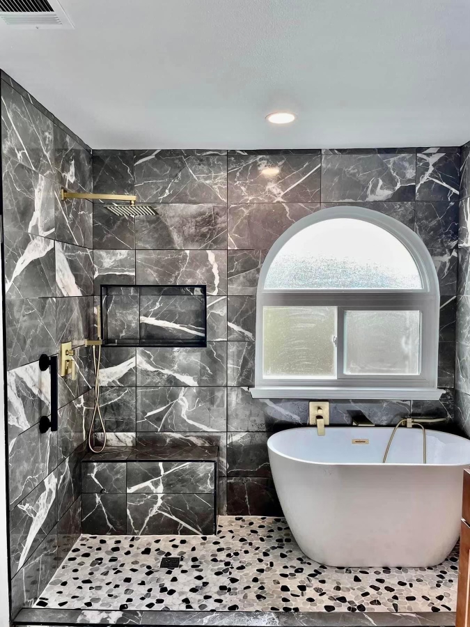 bathroom remodel in San Antonio 78209 - GTex General Contracting 675.900