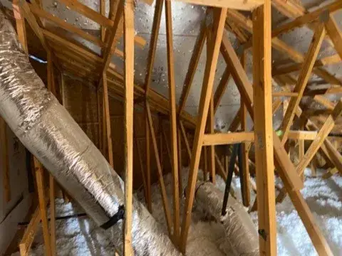 Attic conversion to home gym renovation in San Antonio 78249 near UTSA ac - GTex General Contracting
